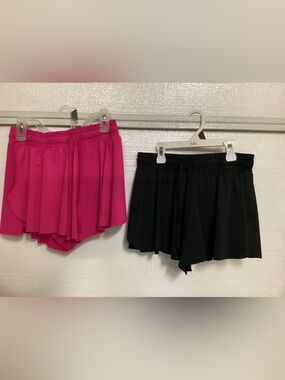 Two pair of girl shorts size 12